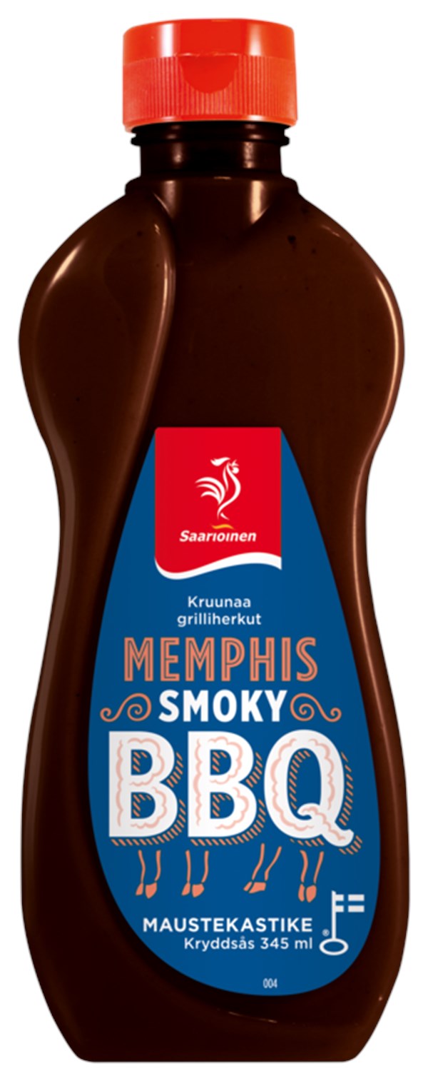 Saarioinen Memphis Smoky BBQ-Kastike 342ml&#160;

